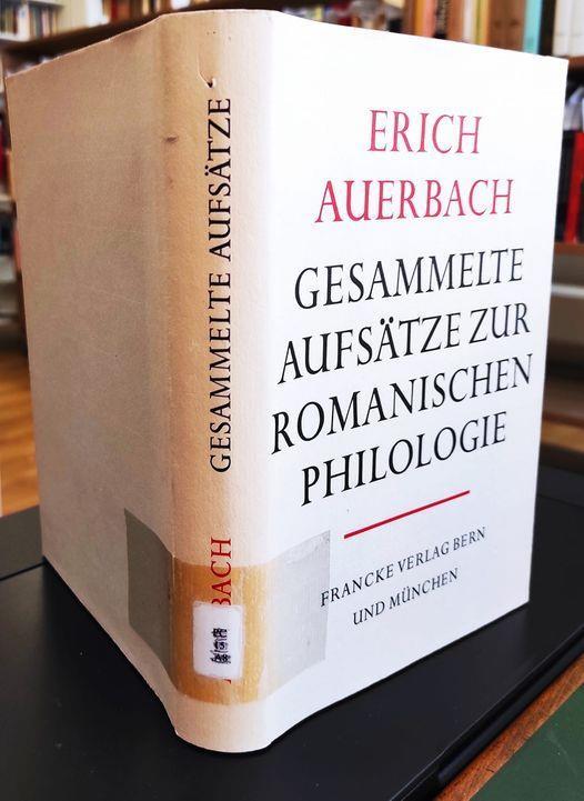 Gesammelte Aufsätze zur romanischen Philologie - Erich Auerbach - copertina