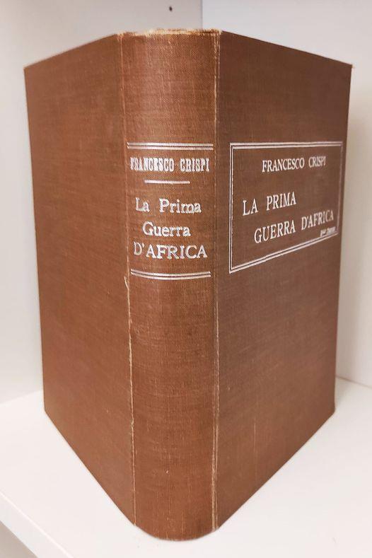 La prima guerra d'Africa - Francesco Crispi - copertina