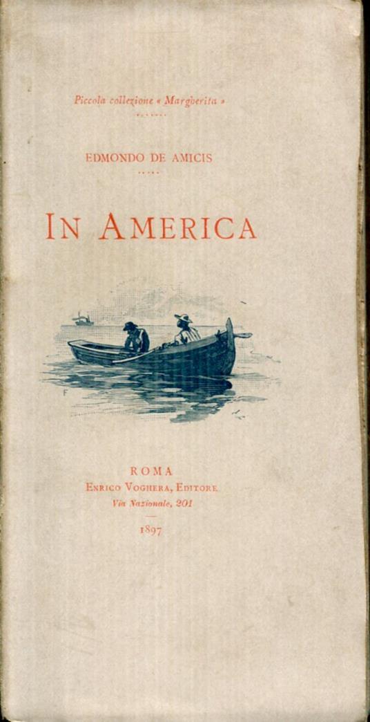 In America. Con incisioni di Foli e disegni di Gino de Bini - copertina