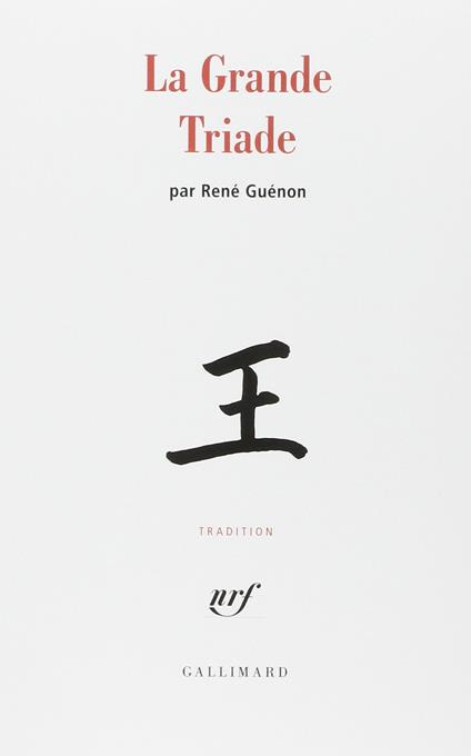 La Grande Triade - René Guénon - copertina
