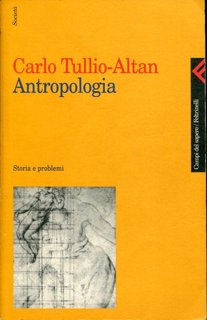 Antropologia. Storia e problemi - Carlo Tullio Altan - copertina