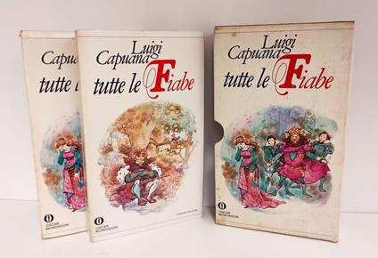 Tutte le fiabe, a cura di Maurizio Vitta. 2 volumi in custodia - Luigi Capuana - copertina