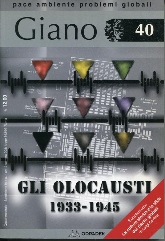 Giano: rivista quadrimestrale interdisciplinare, n. 40. Gli olocausti 1938-1945 - copertina