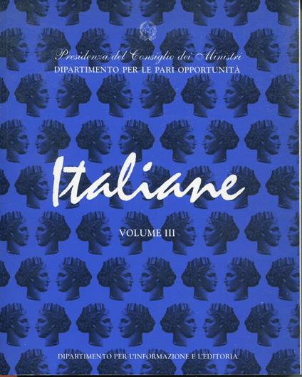Italiane 3: Dagli anni Cinquanta ad oggi - copertina