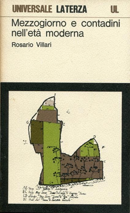 Mezzogiorno e contadini nell'età moderna - Rosario Villari - copertina