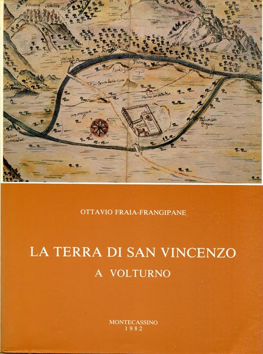 La terra di San Vincenzo a Volturno, notizie storiche edite a cura di Faustino Avagliano - copertina