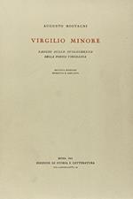 Virgilio Minore. Saggio sullo svolgimento della Poesia Virgiliana