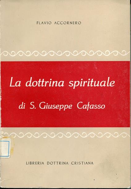 La dottrina spirituale di San Giuseppe Cafasso - copertina