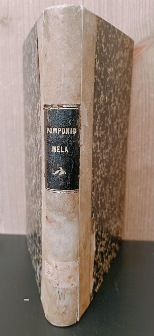 Geografia di Pomponio Mela libri tre - Pomponius Mela - copertina