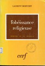 L' obeissance religieuse