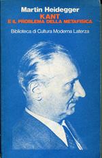 Kant e il problema della metafisica, introduzione di Valerio Verra