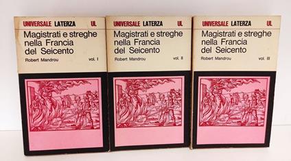 Magistrati e streghe nella Francia del Seicento : un'analisi di psicologia storica - Robert Mandrou - copertina