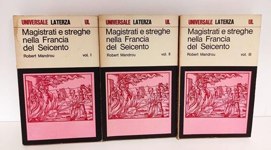 Magistrati e streghe nella Francia del Seicento : un'analisi di psicologia storica - Robert Mandrou - copertina