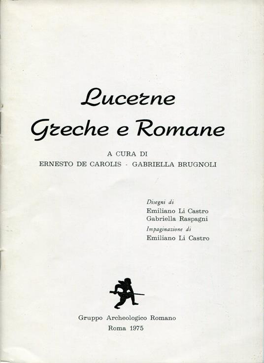 Lucerne greche e romane - copertina