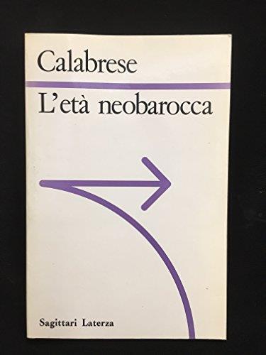 L' età neobarocca - Omar Calabrese - copertina