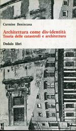 Architettura come dis-identità : teoria delle catastrofi e architettura