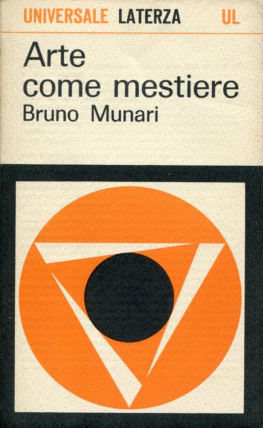 Arte come mestiere - Bruno Munari - copertina