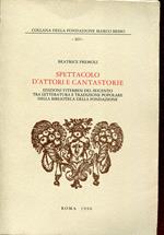 Spettacolo d'attori e cantastorie : edizioni viterbesi del Seicento tra letteratura e tradizione popolare nella biblioteca della Fondazione