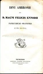 C. Plinii Caecilii Secundi epistolarum libri decem et panegyricus cum variorum annotationibus quibus suas addidit E. Gros. Unito a: De La Baune Jacques, Panegyrici veteres cum interpretatione et notis accedunt Christiani Schuuarzii, Venetiis Antonell