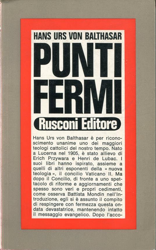 Punti fermi - copertina