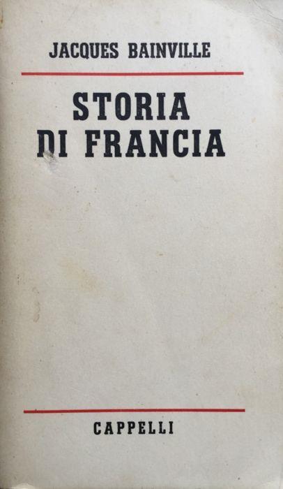 Storia di Francia - Jacques Bainville - copertina