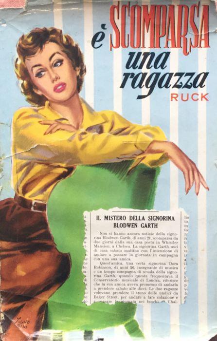 E' scomparsa una ragazza - Berta Ruck - copertina