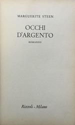 Occhi d'argento. Romanzo. ( Matador trad. di Lidia Velani, 1