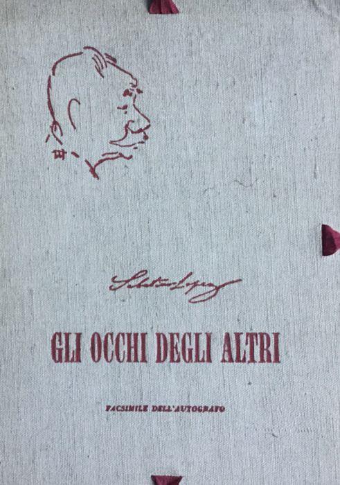 Gli occhi degli altri - Sabatino Lopez - copertina