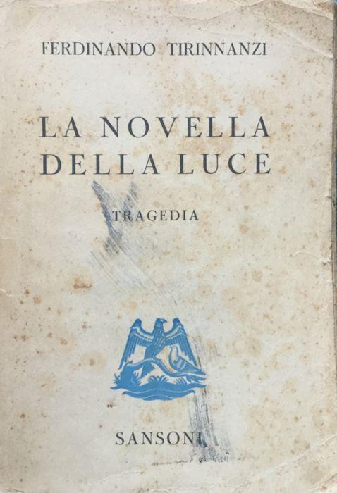 La novella della luce - Ferdinando Tirinnanzi - copertina