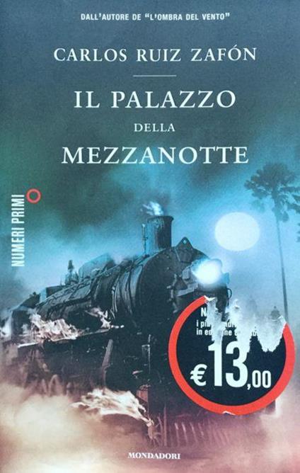 Il palazzo della mezzanotte - Carlos Ruiz Zafón - copertina