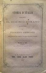 Storia d'Italia durante il dominio romano. Vol. II - l'impero