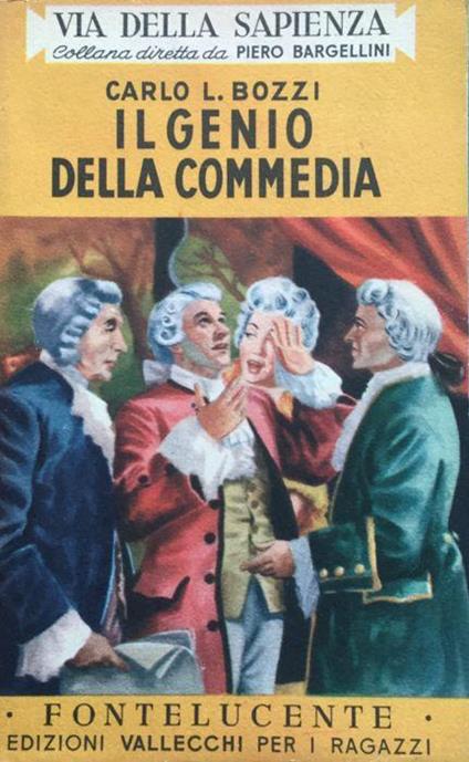 Il genio della commedia (Carlo Goldoni) - Carlo Luigi Bozzi - copertina