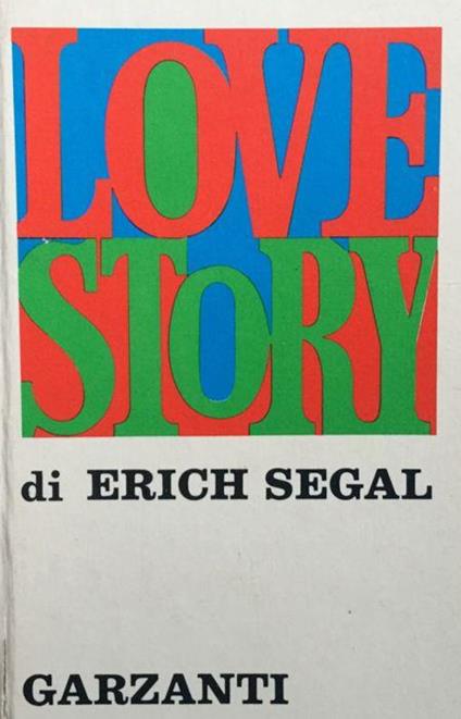 Love Story - Erich Segal - copertina