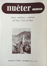 Nueter i sit i quee. 8/1978. Storia, tradizione e ambiente Alta Valle del Reno