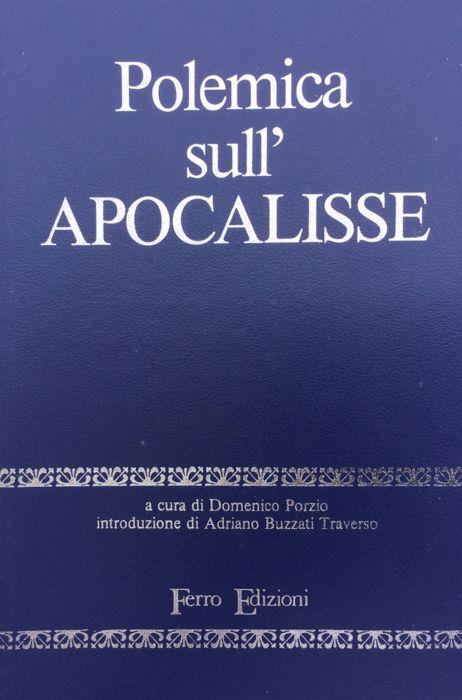 Polemica sull'Apocalisse - Domenico Porzio - copertina