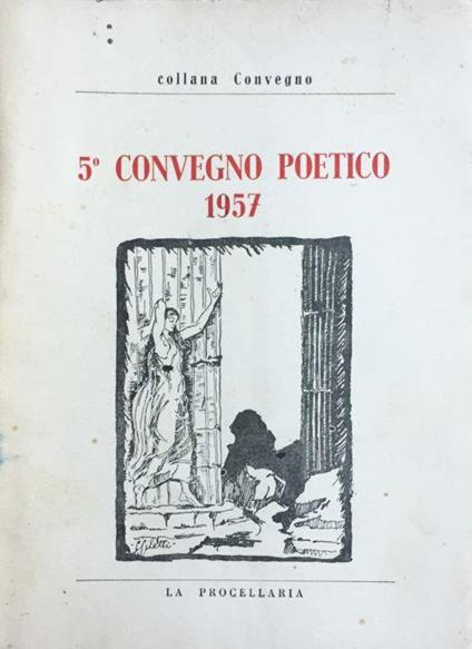 Quinto convegno poetico 1957 - copertina