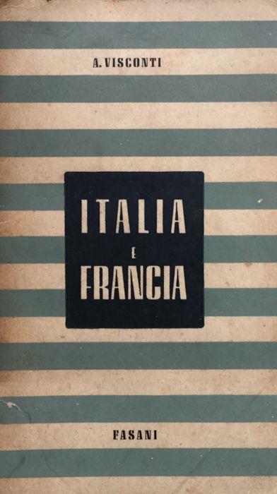 Italia e Francia - Alessandro Visconti - copertina