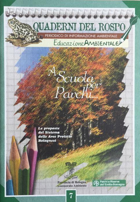 Quaderni del Rospo. A scuola per parchi - copertina