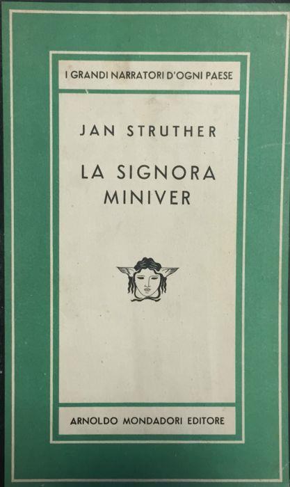 La signora Miniver - Jan Struther - copertina