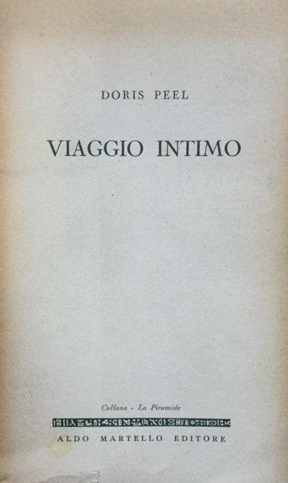 Viaggio intimo - Doris Peel - copertina