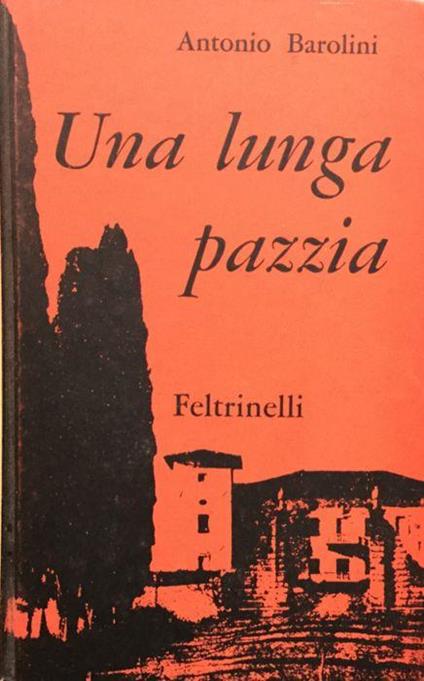 Una lunga pazzia - Antonio Barolini - copertina