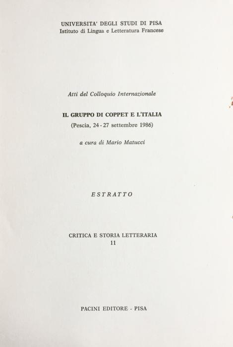 la rivoluzione francese e Napoleone nelle Considerations di Madame de Stael - Carlo Francovich - copertina