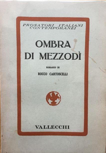 Ombra di mezzod - Rocco Cartoscelli - copertina