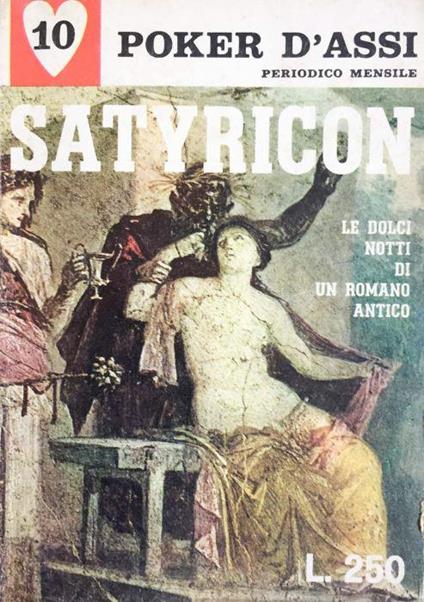 Satyricon - Arbitro Petronio - copertina