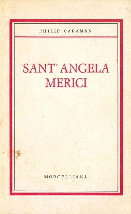 Sant'Angela Merici - Philip Caraman - copertina