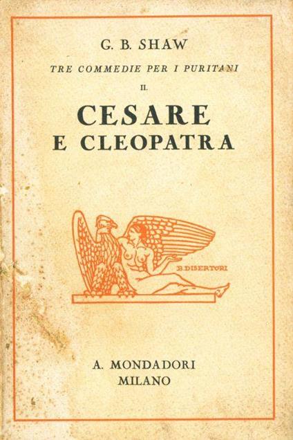 Cesare e Cleopatra - George Bernard Shaw - copertina