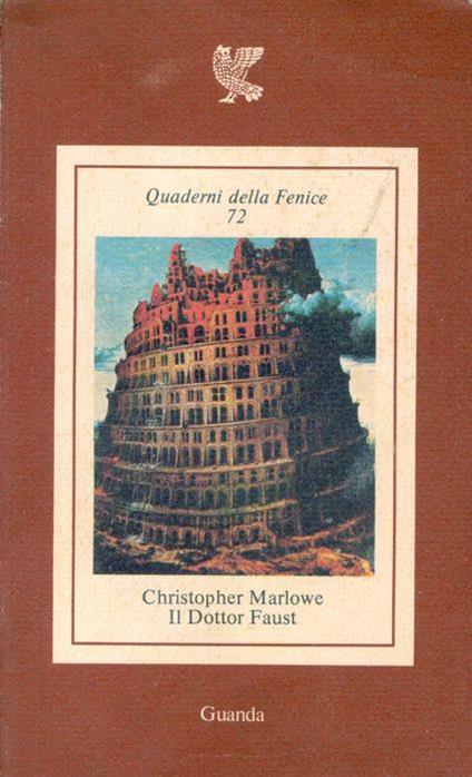 Il dottor Faust - Christopher Marlowe - copertina