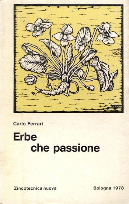 Erbe che passione - Carlo Ferrari - copertina