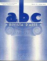 ABC Rivista d'arte 1937 lotto 9 riviste