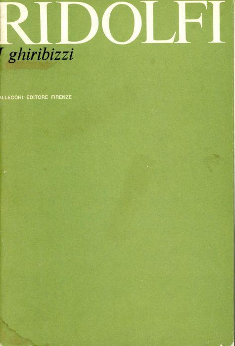 I ghiribizzi - Roberto Ridolfi - copertina